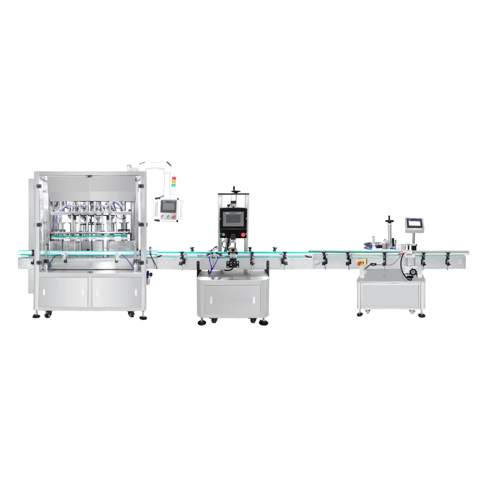Shampoo filling line