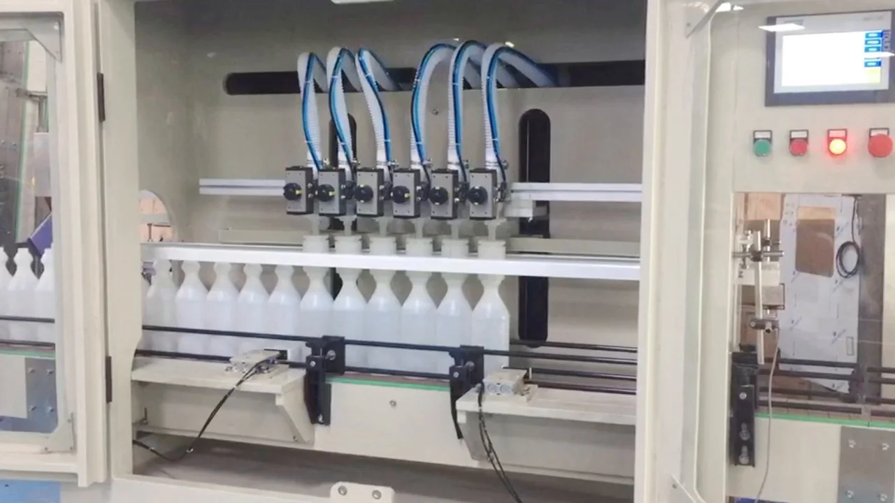 Anti-corrosion filling machine video