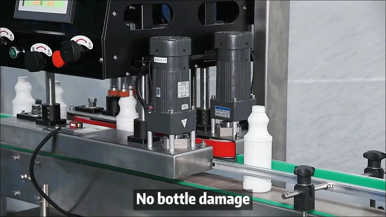 Servo capping machine video