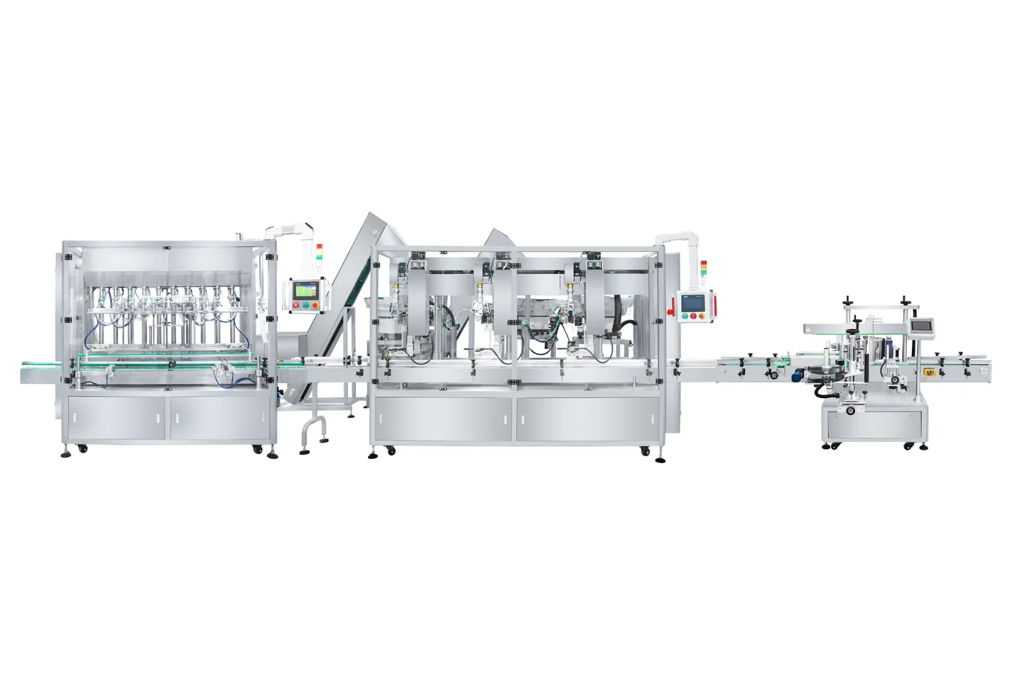 Four-wheel Spindle Capping Machine