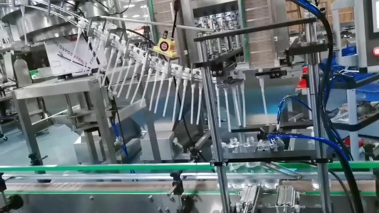 Pump Cap Feeding And Capping Machine